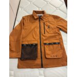 Jordan legacy - veste en toile marron / orange