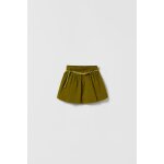 Jupe ballon en lin avec ceinture (zara)