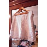 Jupe blanche 44 xxl camaeu.