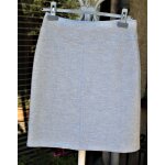 Jupe bleu clair 1. 2. 3 en laine bouillie. taille �tiquet�e :38 .