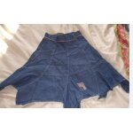 Jupe bleue fillette 6 ans