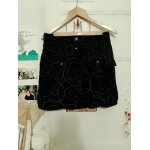 Jupe boule noire motifs gris 38 m cache cache. Jupe boule noire motifs gris 38 m cache cache.