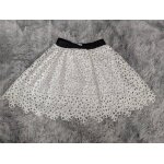 Jupe broderie anglaise blanche 36