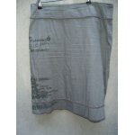 Jupe cop copine droite kaki inscription t42 Jupe cop copine droite kaki inscription t42