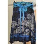 Jupe courte bleu desigual Jupe courte bleu desigual
