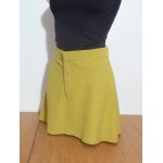 Jupe courte evasée vert clair - taille l - zara Jupe courte evasée vert clair - taille l - zara