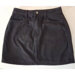 Jupe courte en jean noir