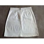 Jupe courte naf naf taille 36 blanche