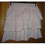 Jupe courte rose À volants - tissaia - taille 10 ans - 95 % coton + 5 % elasthane Jupe courte rose À volants - tissaia - taille 10 ans - 95 % coton + 5 % elasthane