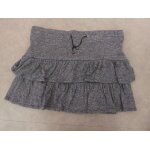 Jupe courte  volants jersey gris chin promod - 42