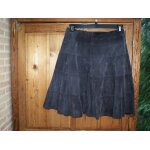 Jupe , crote de cuir, marqur morgan