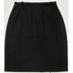 Jupe droite camaeu laine taille 36 tbe