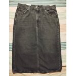 Jupe droite jean levi's taille 42 noire gris�e
