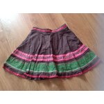 Jupe esprit coton 7 ans marron Jupe esprit coton 7 ans marron