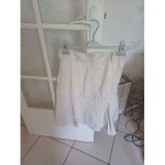 Jupe d �t� femme beige