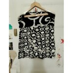 Jupe femme enceinte noire motifs blancs 42 xl desigual.