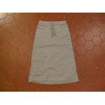 Jupe gabardine coton gris chipie