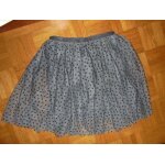 Jupe h et m polyester 12 ans gris paillet