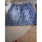 Jupe en jean  creeks  bleu  t - 14 ans  fille