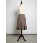 Jupe en jean �pais marron 38 manoukian neuve