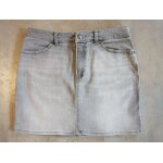 Jupe en jean grise h&m coton 36 Jupe en jean grise h&m coton 36