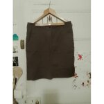 Jupe kaki 42 xl comptoir des cotonniers.