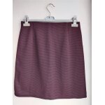Jupe kiabi bordeaux noir tl Jupe kiabi bordeaux noir tl