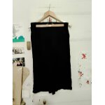 Jupe en lin noire 40 l etam.