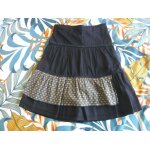 Jupe longue ikks noire 8 ans - taille ajustable