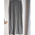 Jupe longue kiabi gris chin� txs