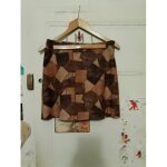 Jupe marron / beige 38 m pimkie.