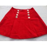 Jupe morgan laine 36 rouge