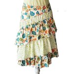 Jupe morgan taille 38 multicolore coton tbe