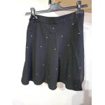 Jupe noir avec petit pois métal bershka s Jupe noir avec petit pois métal bershka s
