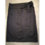 Jupe noir satin taille 36 jennyfer