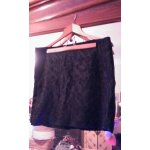 Jupe noire 42 xl vintage annes 90 naf naf.