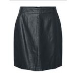 Jupe noire en simili cuir noisy may (emp) xs tbe