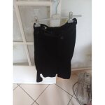 Jupe noire en velours