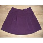 Jupe patineuse h&m violette fonce t42