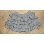 Jupe petit bateau grise  volants 4 ans