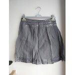 Jupe promod gris clair paillettes t36