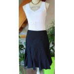 Jupe promod taille 38 noire coton stretch tbe