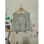 Jupe ray�e bleue / blanche 40 l desigual.