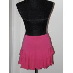 Jupe rose fuchsia � volants pimkie