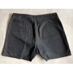 Jupe short noire en toile taille 38 cama�eu