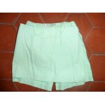 Jupe - short toile coton vert amande orchestra