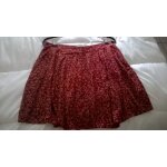 Jupe teddy smith viscose 40 bordeaux Jupe teddy smith viscose 40 bordeaux