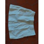 Jupe toile coton blanc h&m