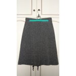 Jupe trapze h&m noire mouchete t36 comme neuve