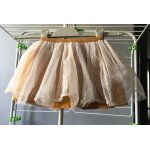 Jupe tulle marron